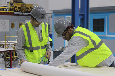 Some of our Reach Rockets took part in our Career Readiness partnership with the Finishing Trades Institute in Philadelphia.