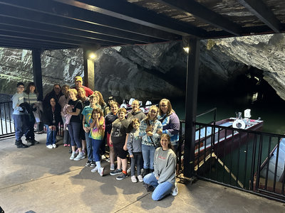 Check out these bright smiles as Reach students enjoyed a day of exploring Penn's Cave & Wildlife Park.