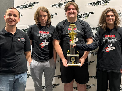 Reach's eSports team took First Place in the Pennsylvania eSports Championships for Rocket League.